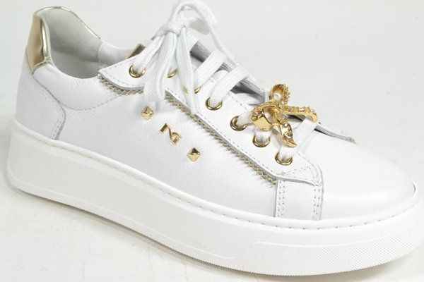 NERO GIARDINI Sneaker Wit dames (1.28.3.2.1 - 9975) - West-End