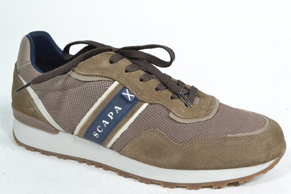 SCAPA Sneaker Taupe/Vison heren (2.4.3.1.8 - 10/34721-239) - West-End