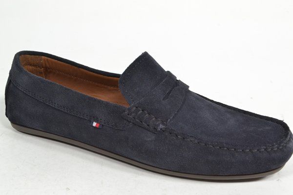 TOMMY HILFIGER Mocassin Blauw heren (2.9.2.1.8 - CASUAL SUE DRIVER) - West-End