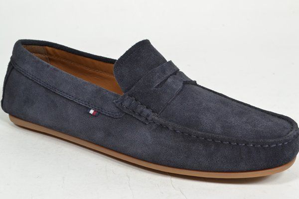 TOMMY HILFIGER Mocassin Blauw heren (2.9.2.1.8 - CASUAL SUE DRIVER) - West-End
