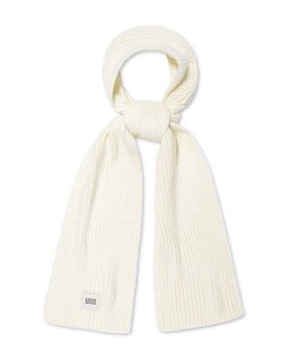 UGG Sjaal Wit bijhorigheden (SJAAL 198CM-21CM - CHUNKY RIB KNIT SCARF) - West-End